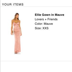 Revolve lover and friends dress xxs